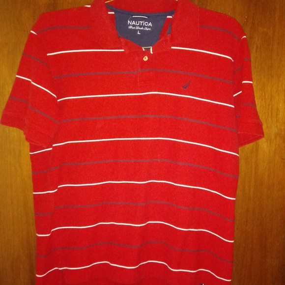 🌟 NAUTICA POLO SHIRT MEN - Picture 1 of 3